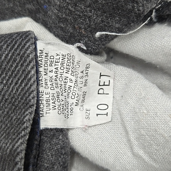 Vintage Lee Jeans High Rise Petite Jeans 10P - Picture 5 of 8